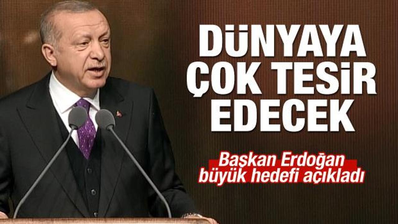 Başkan Erdoğan tarihi açılışta konuştu