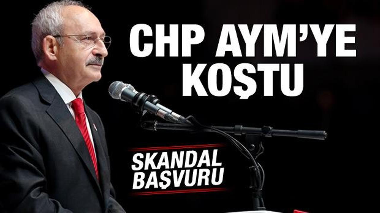 CHP'den skandal başvuru! 