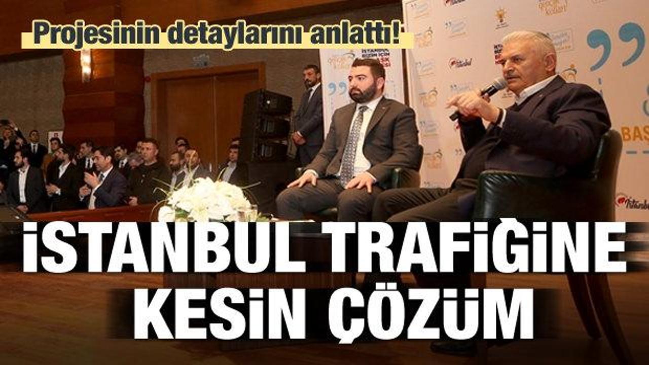İstanbul trafiğine kesin çözüm! Yıldırım açıkladı
