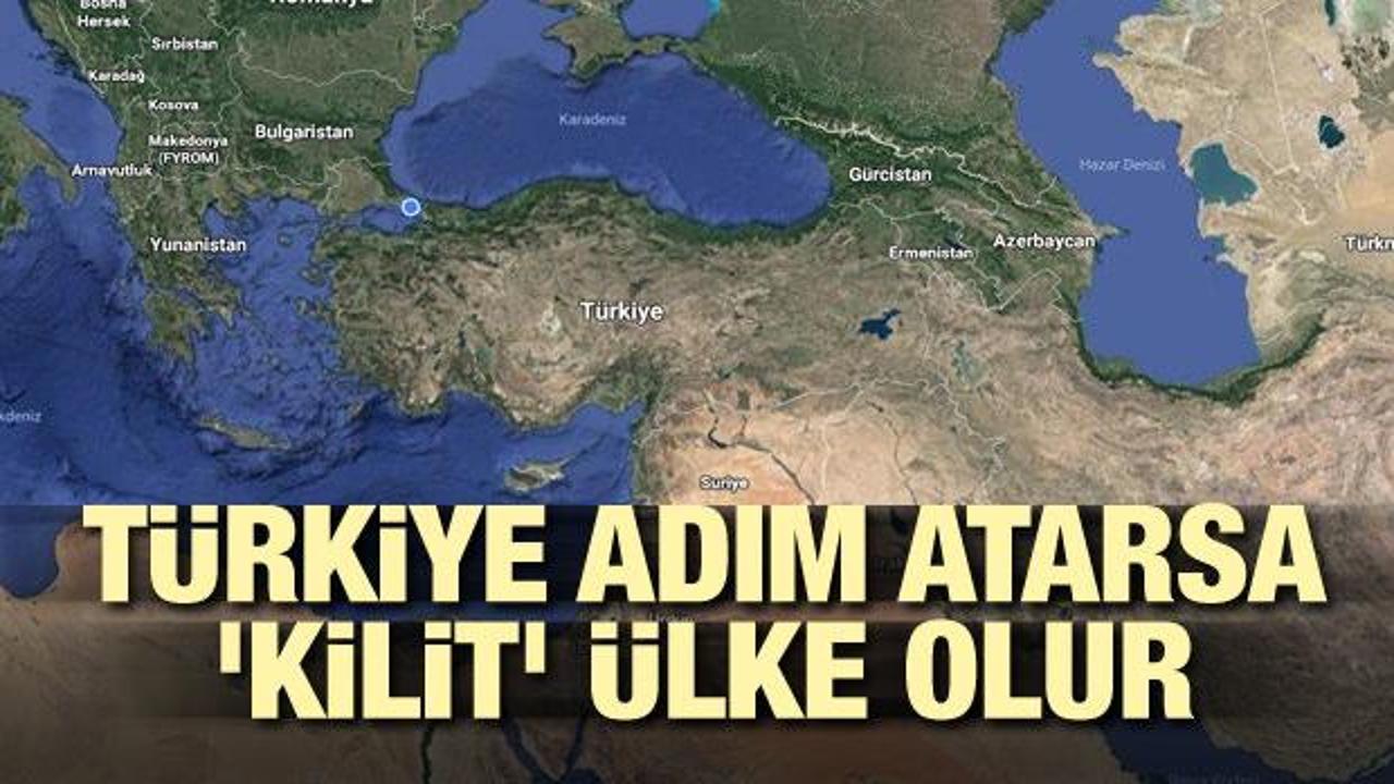 Türkiye adım atarsa 'kilit' ülke olur