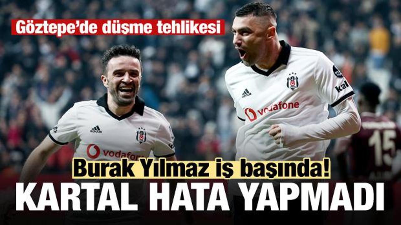 Beşiktaş Burak Yılmaz'la kazandı!