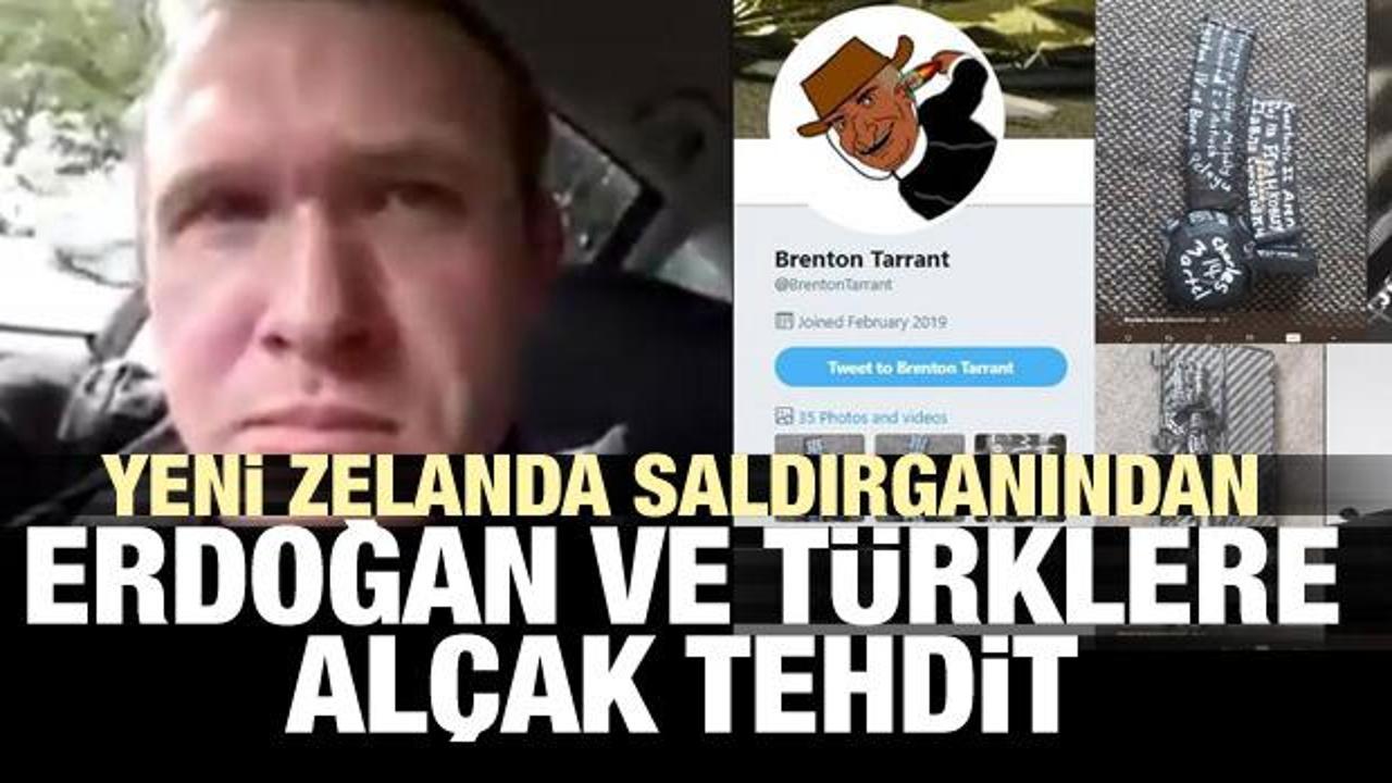 Yeni Zelanda saldırganından Erdoğan ve Türklere alçak tehdit