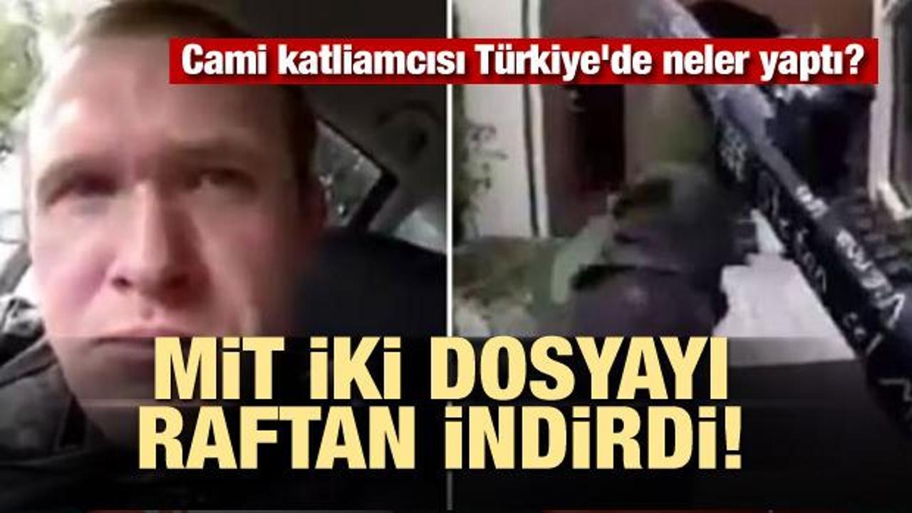 Cami katliamcısı Türkiye'de neler yaptı? MİT iki dosyayı raftan indirdi