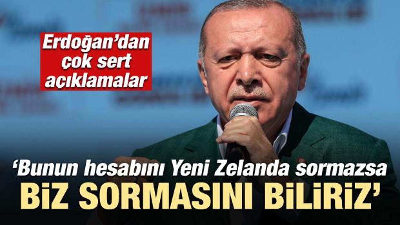 Cumhurbaşkanı Erdoğan: Bunun hesabını sorarız
