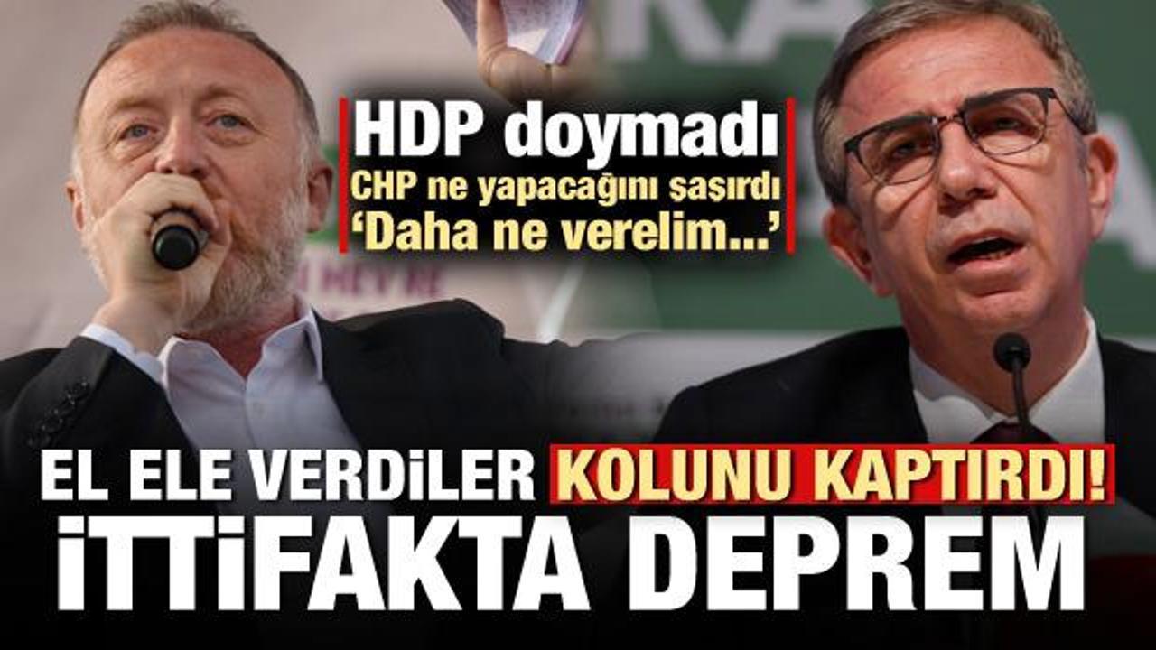El ele verdiler kolunu kaptırdı! HDP doymadı meğer...
