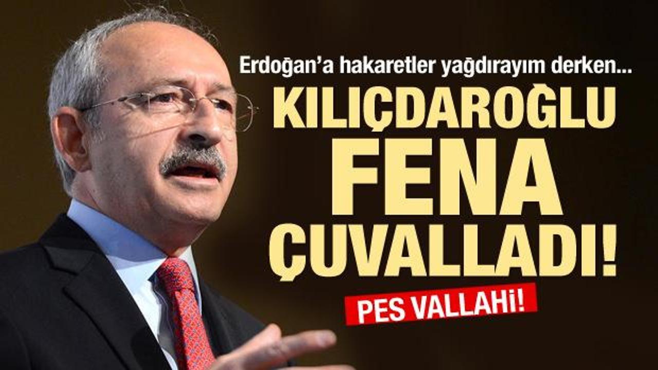 Kılı&ccedil;daroğlu yine fena &ccedil;uvalladı!