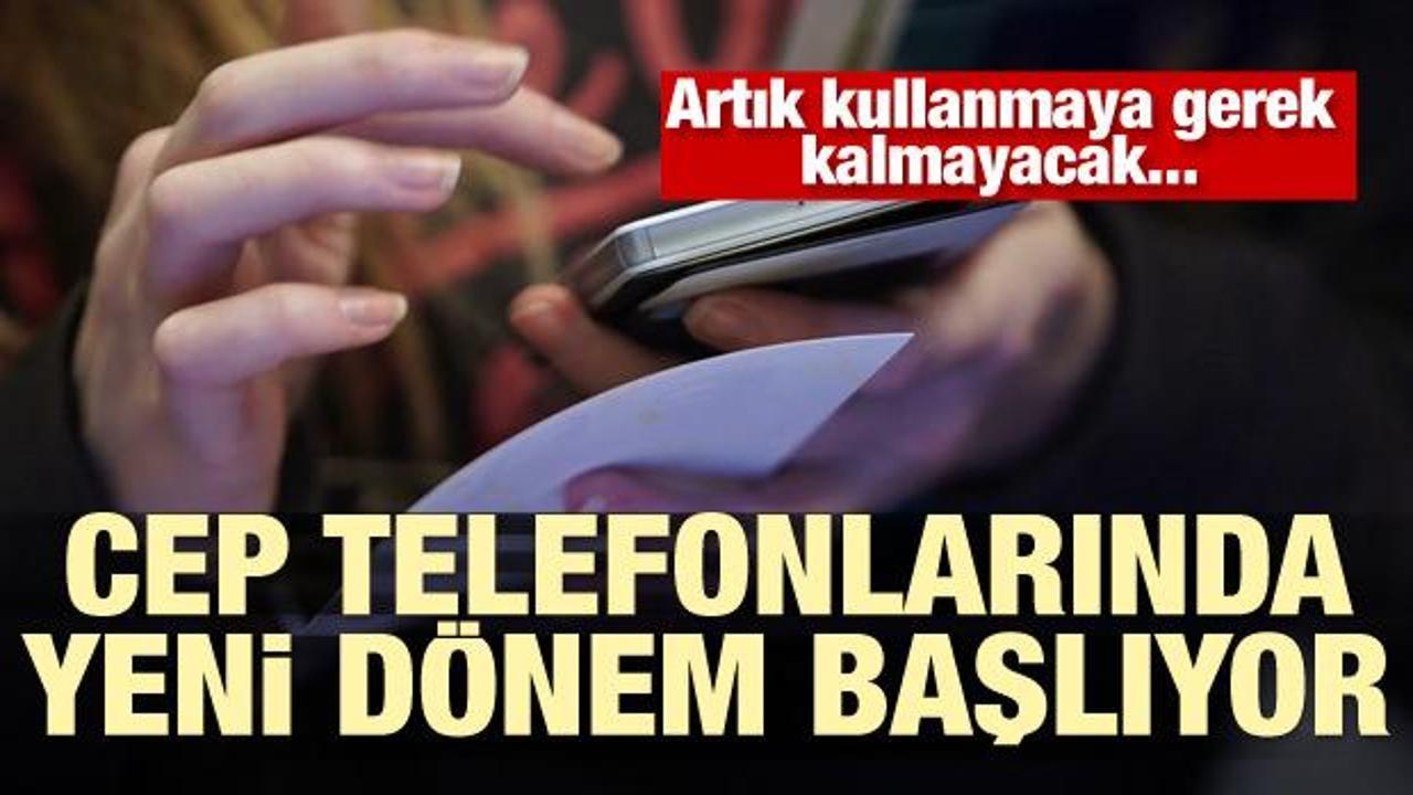 Türkiye'de cep telefonlarında yeni dönem başlıyor!