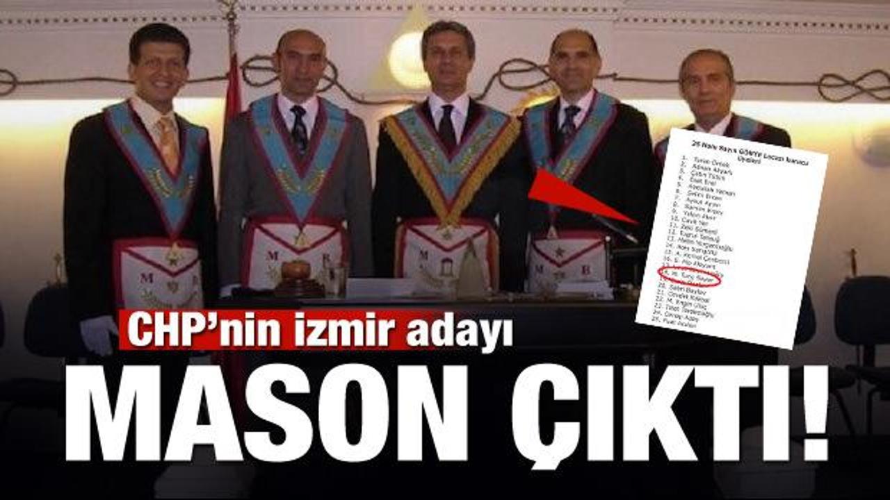 CHP’nin İzmir adayı Tunç Soyer mason çıktı