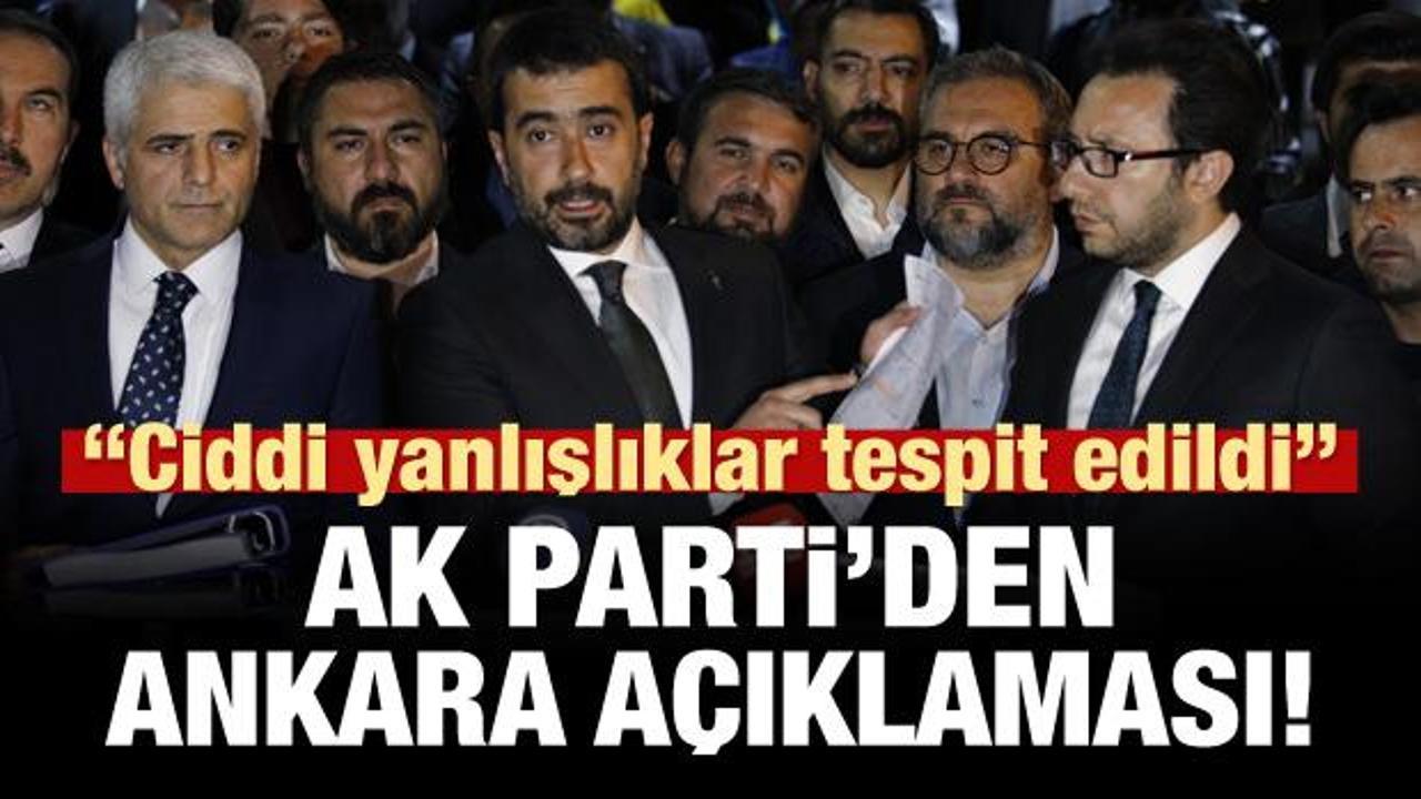AK Parti'li Özcan: Seçim henüz sonuçlanmamıştır