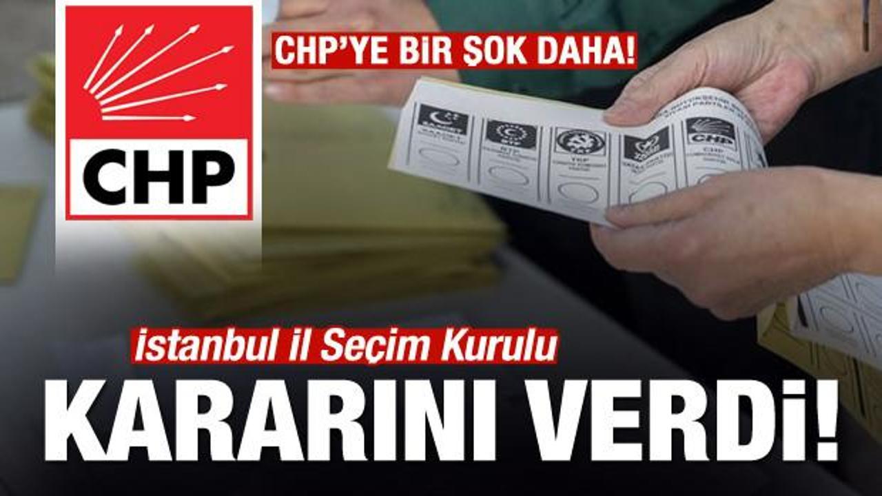 İstanbul İl Seçim Kurulu'ndan flaş karar!