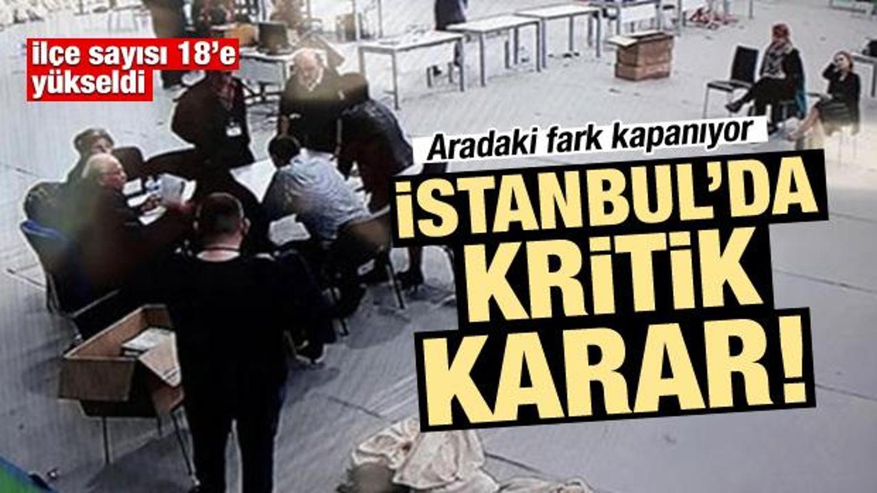İstanbul'da sayılan sandıklarda son durum: AK Parti'nin oyları..