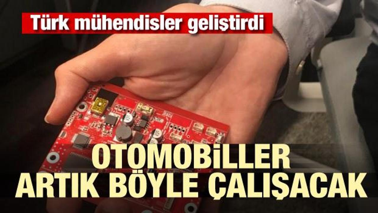 Türk mühendisler geliştirdi! Otomobiller artık böyle çalışacak