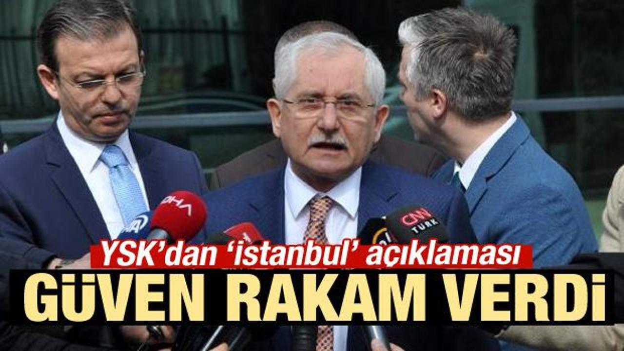 YSK Başkanı G&uuml;ven'den a&ccedil;ıklama
