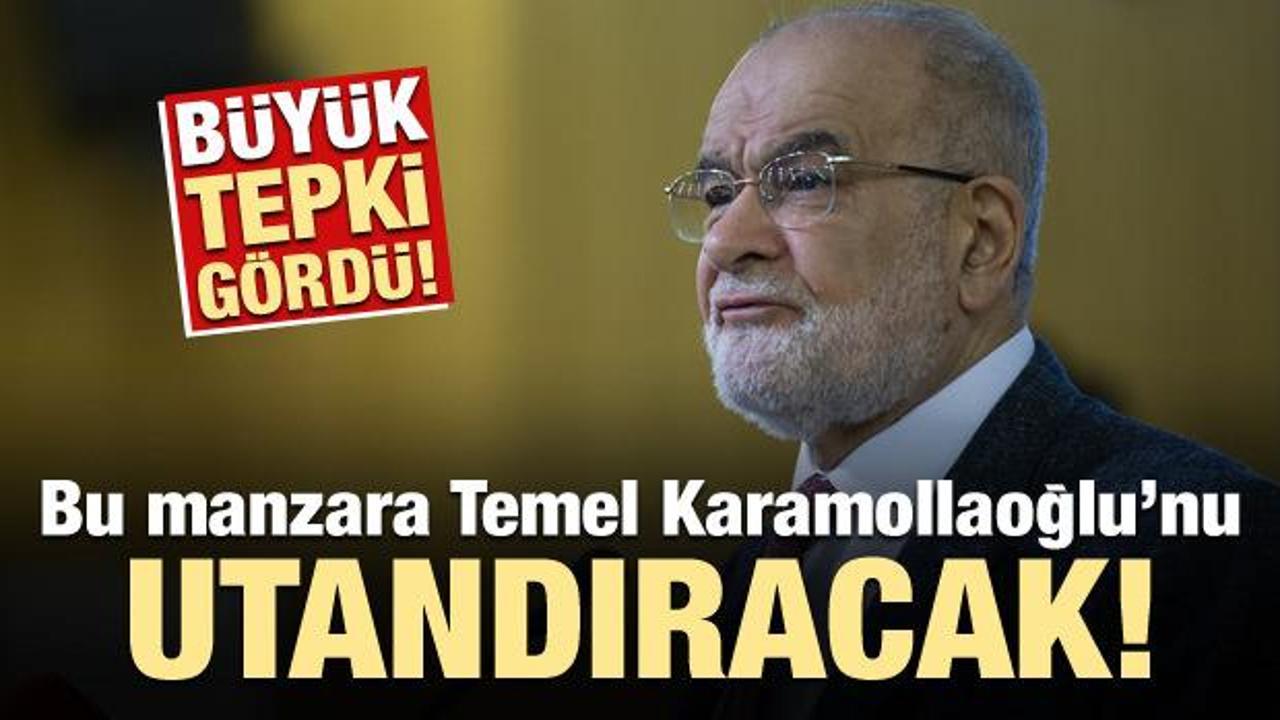 Temel Karamollaoğlu'nu utandıracak manzara!
