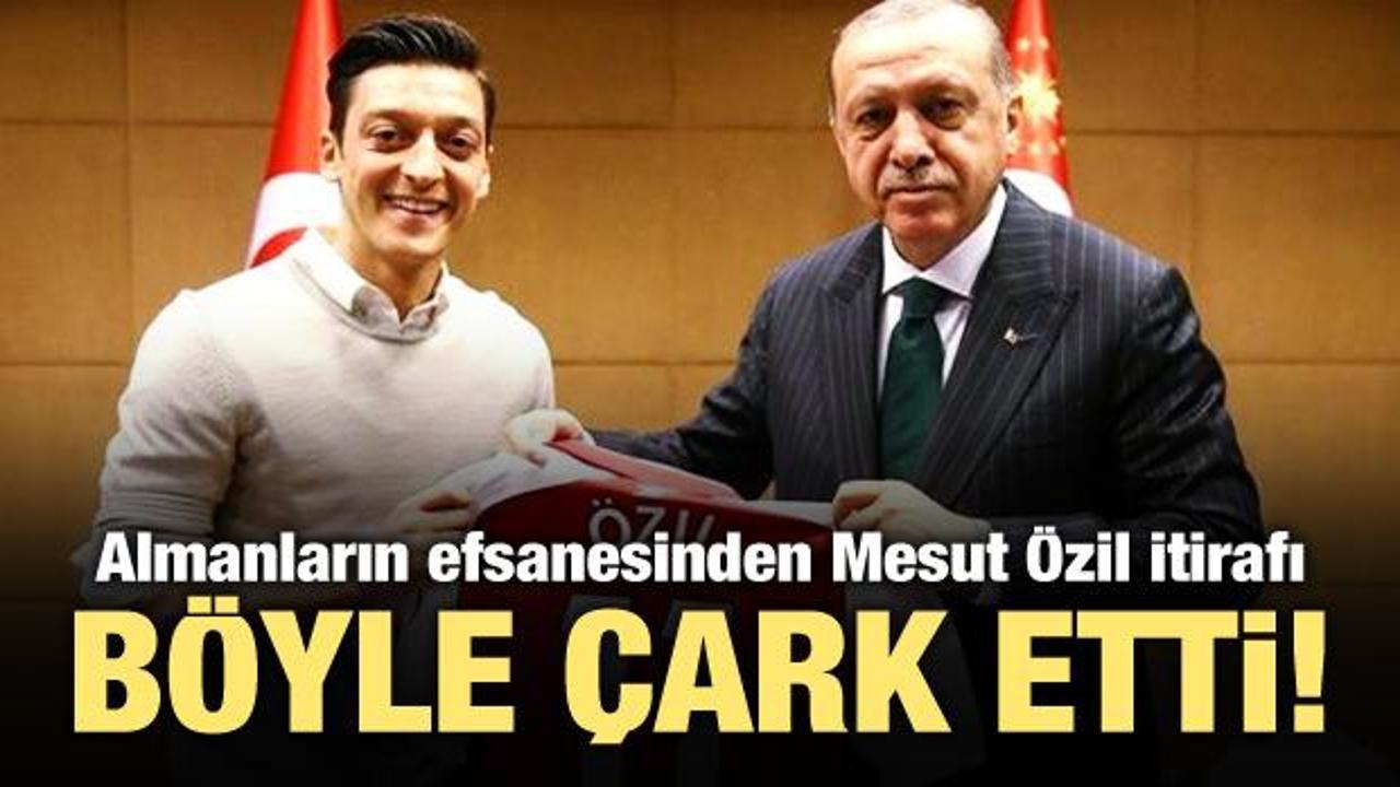 Almanların efsanesinden Mesut Özil itirafı!