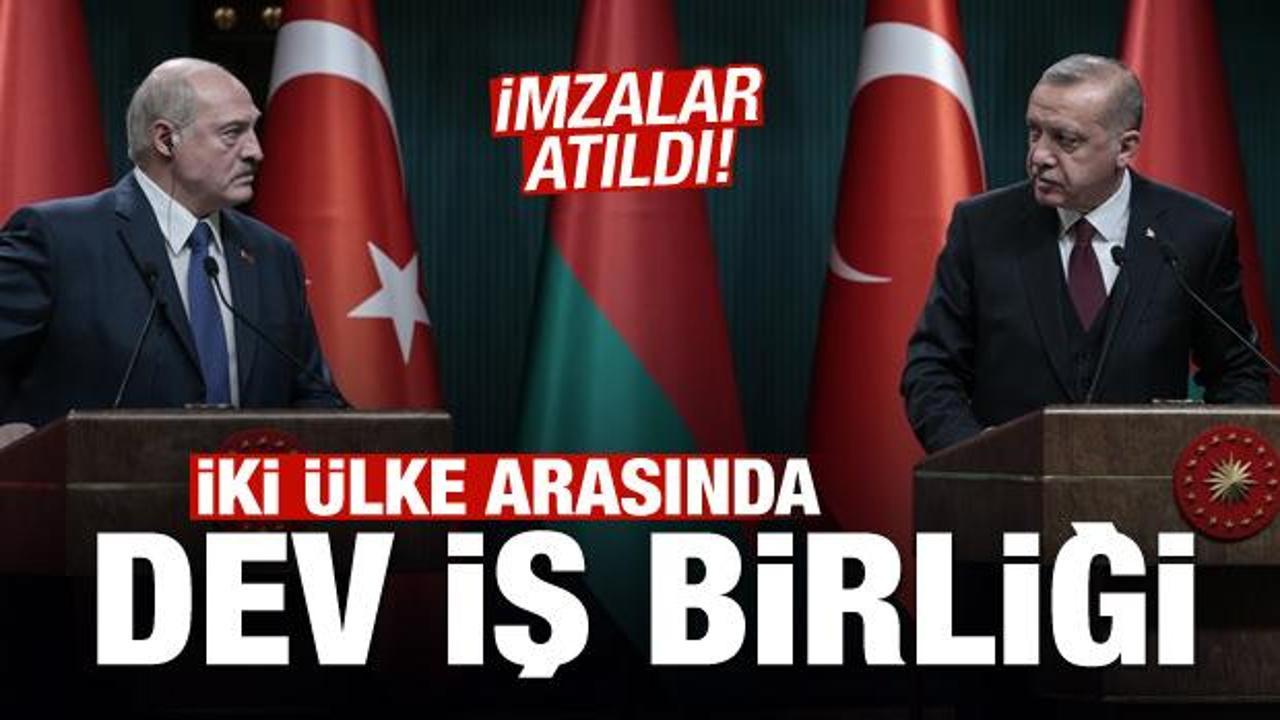 T&uuml;rkiye ile Belarus arasında dev iş birliği