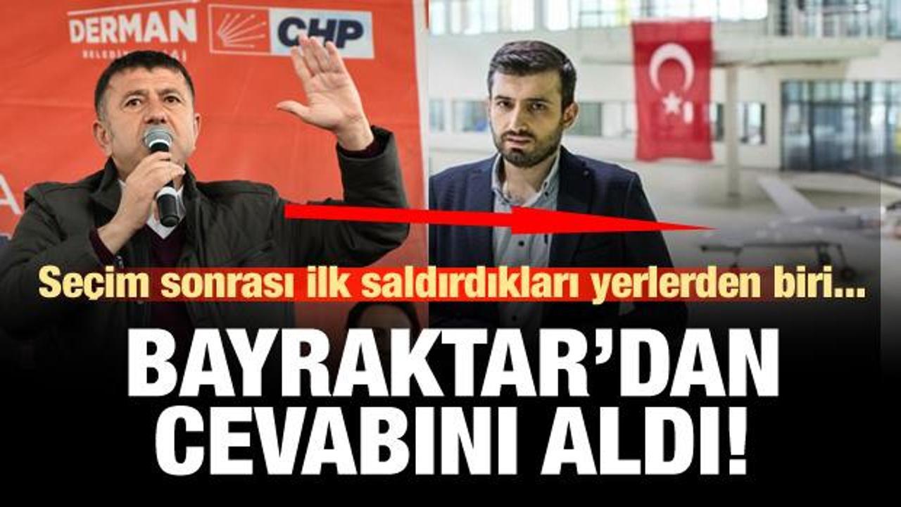 CHP'li Ağbaba'nın iftirasına Selçuk Bayraktar'dan cevap