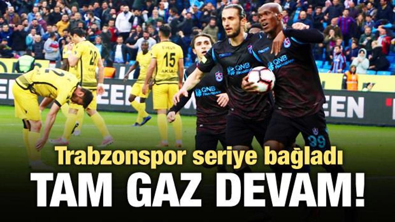 Trabzonspor seriye bağladı!