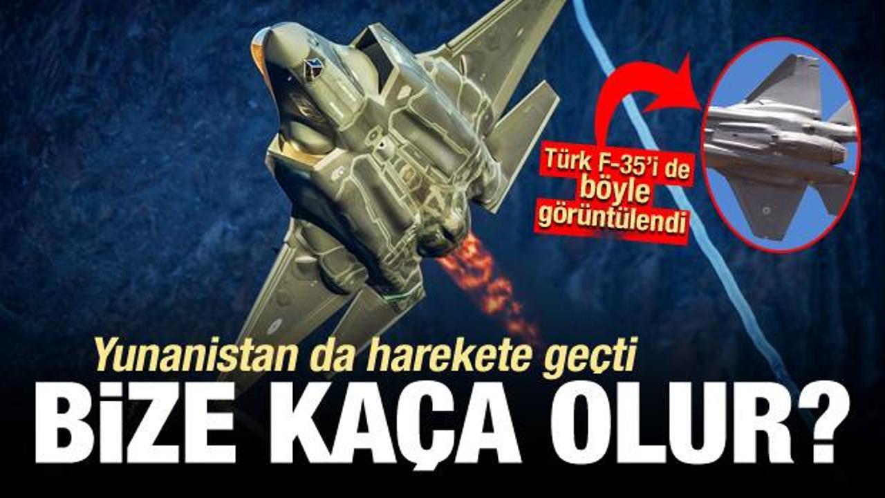 Yunanistan ABD'den F-35'ler için fiyat istedi: Bize kaça olur?