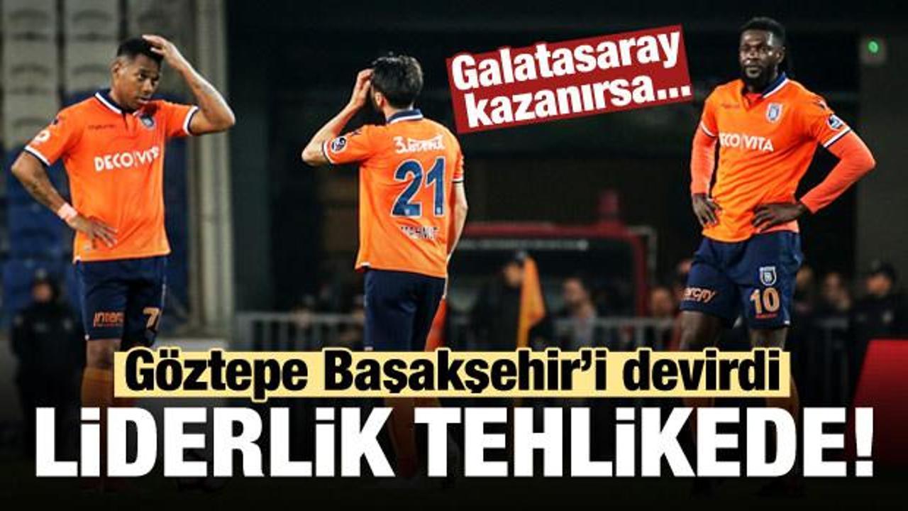 Başakşehir yıkıldı! Liderlik tehlikede...