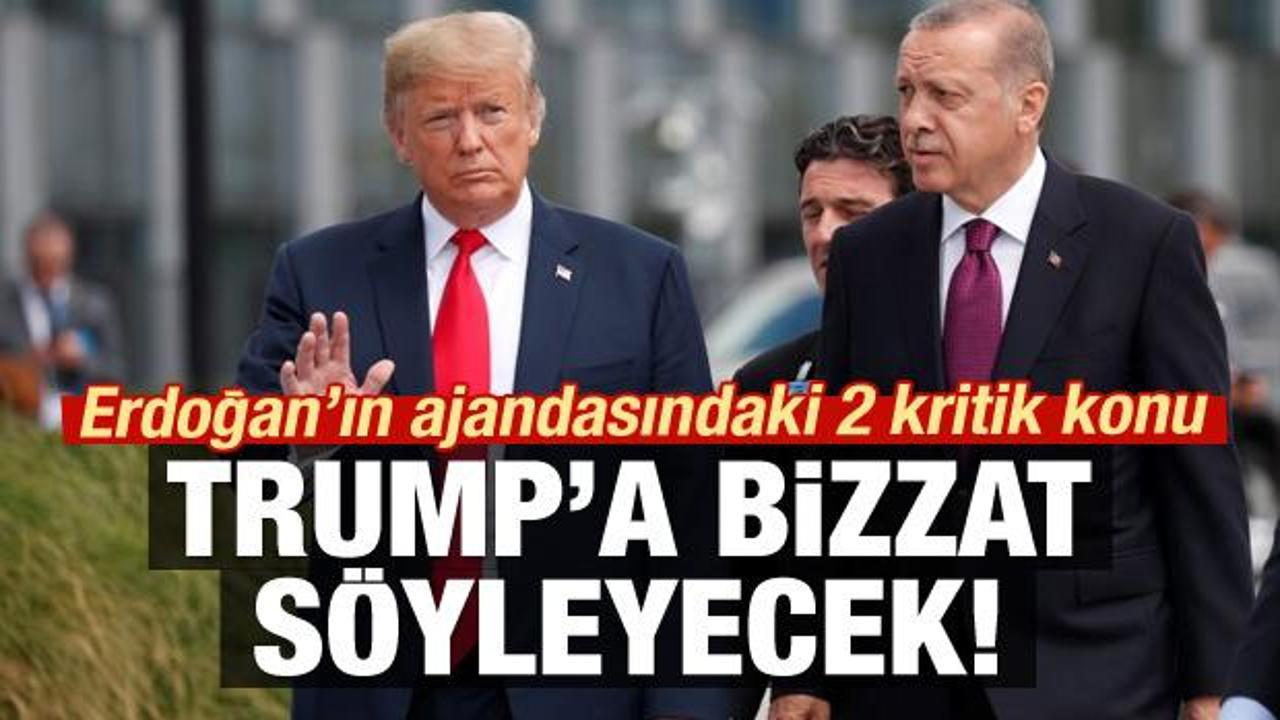 Erdoğan- Trump görüşmesinde ana gündem ‘S-400’ ve YPG’ye destek