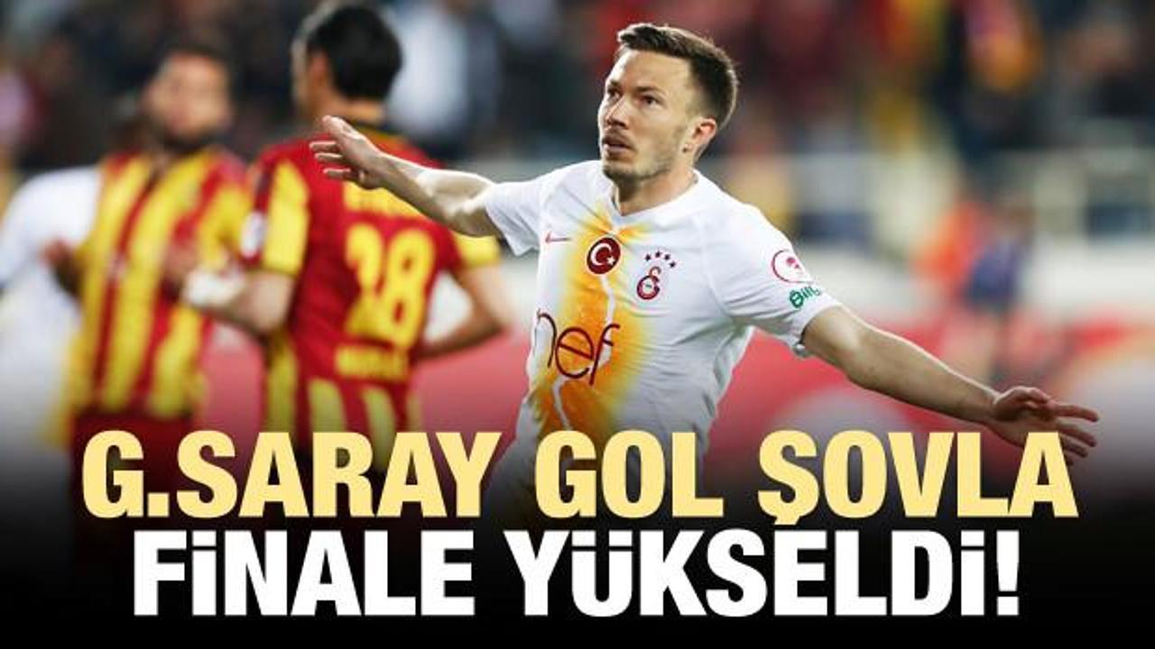 Galatasaray gol şovla finale yükseldi!