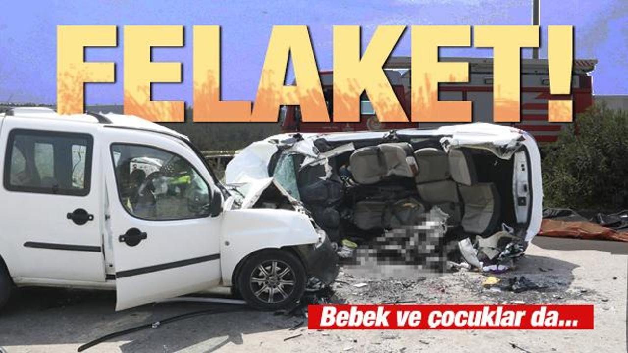 İzmir'de katliam gibi kaza! Ölenlerin arasında çocuklar da var