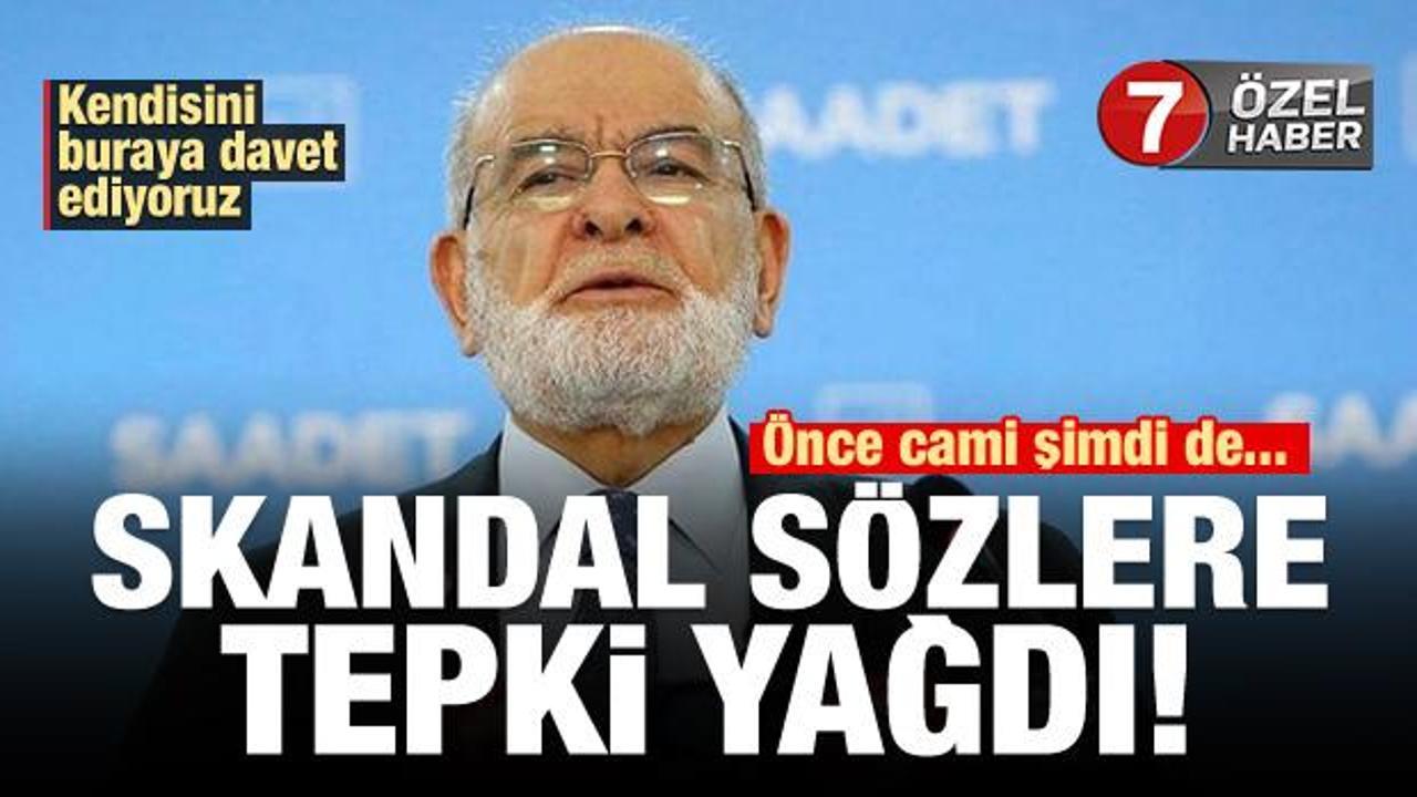 Karamollaoğlu'nun skandal sözlerine tepki!