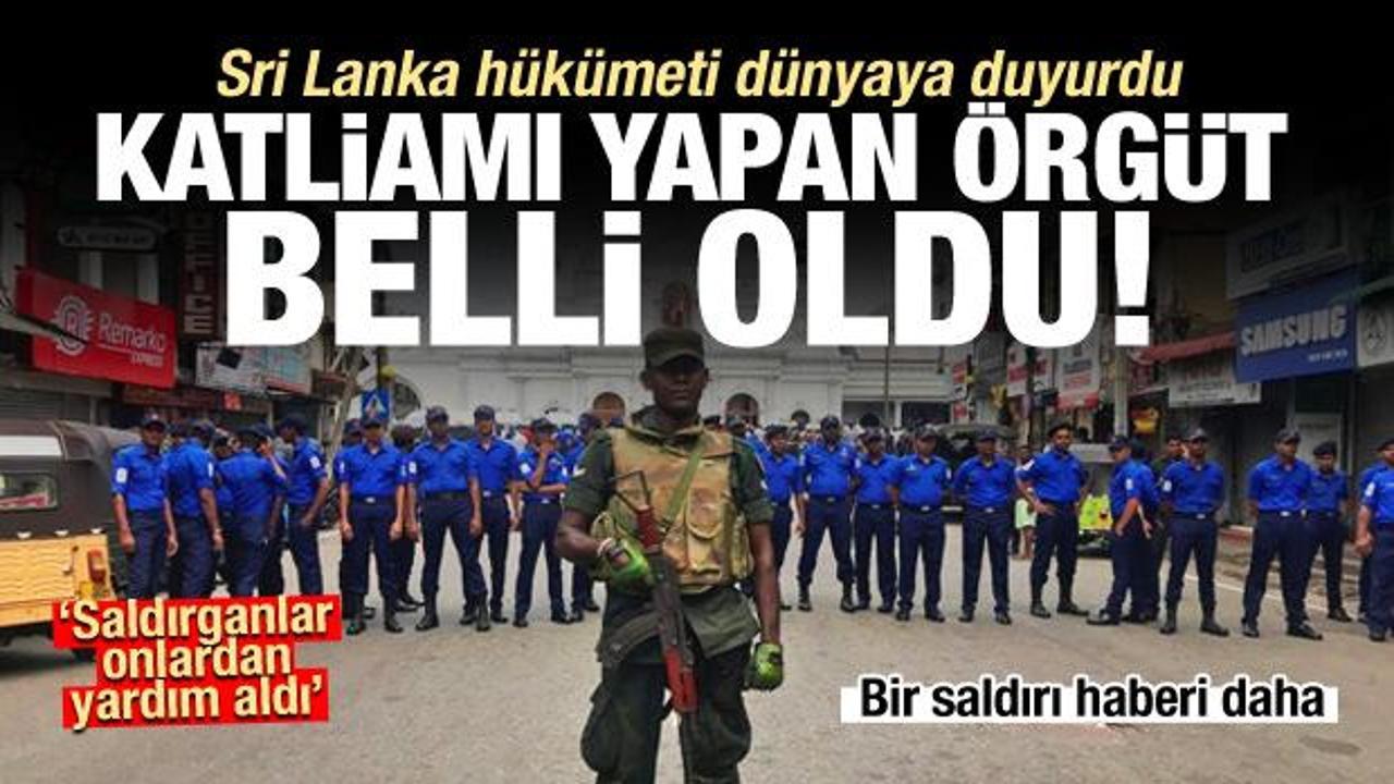 Sri Lanka'daki katliamı yapan &ouml;rg&uuml;t belli oldu! Bir saldırı daha