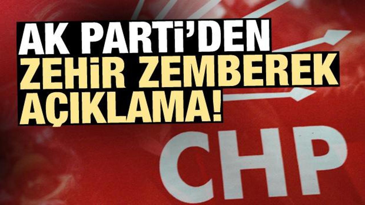 CHP'nin 'Yüce Divan' tehdidine AK Parti'den çok sert cevap