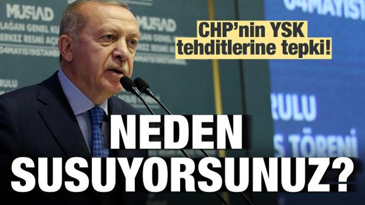 Erdoğan'dan YSK'ya çağrı: Neden açıklama yapmadınız?
