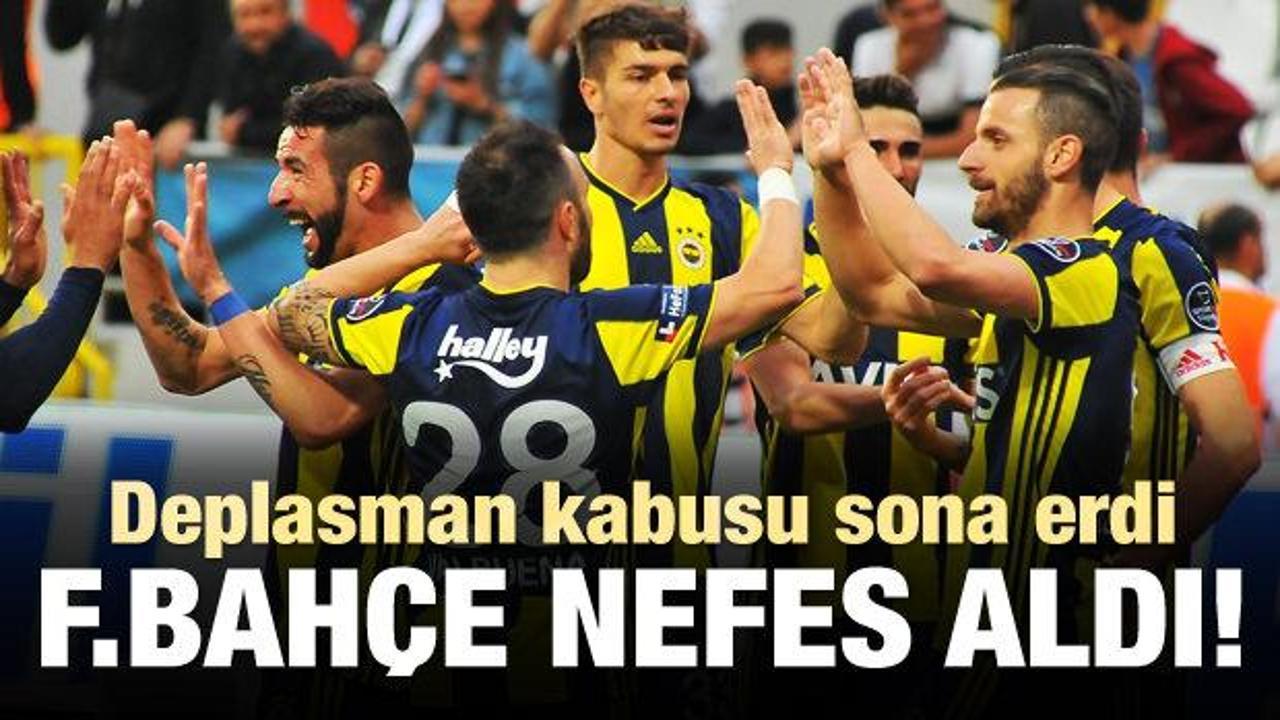 Fenerbahçe 7,5 ay sonra hasreti dindirdi!