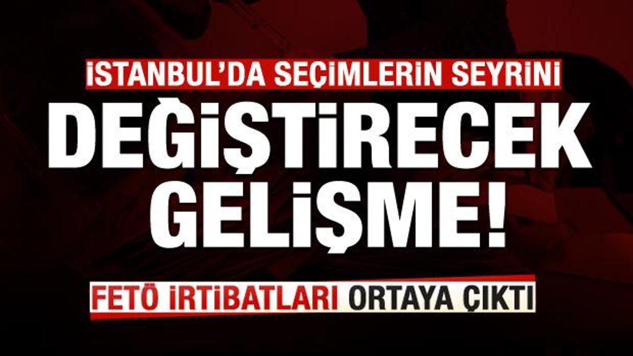 İstanbul'da seçimin seyrini değiştirecek gelişme!