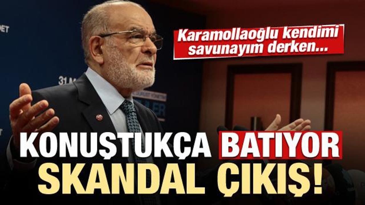 Karamollaoğlu yine toparlayamadı! Konuştuk&ccedil;a batıyor...