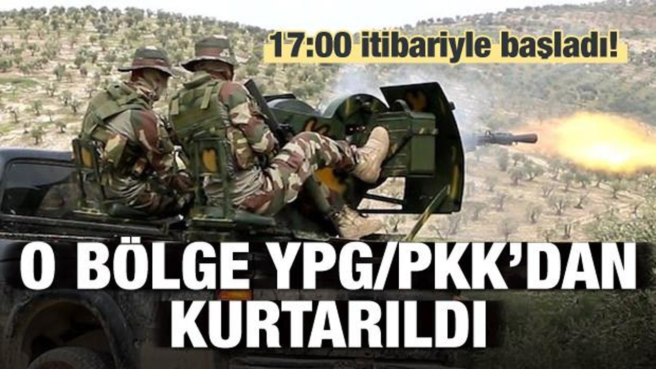 Maaranaz köyünü terör örgütü YPG/PKK'dan kurtarıldı