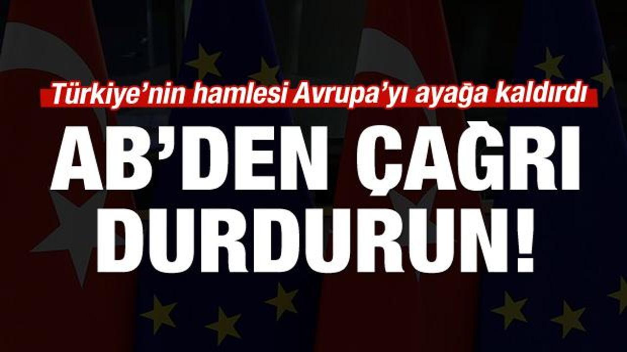 AB'den Türkiye'ye sondajı durdurma çağrısı