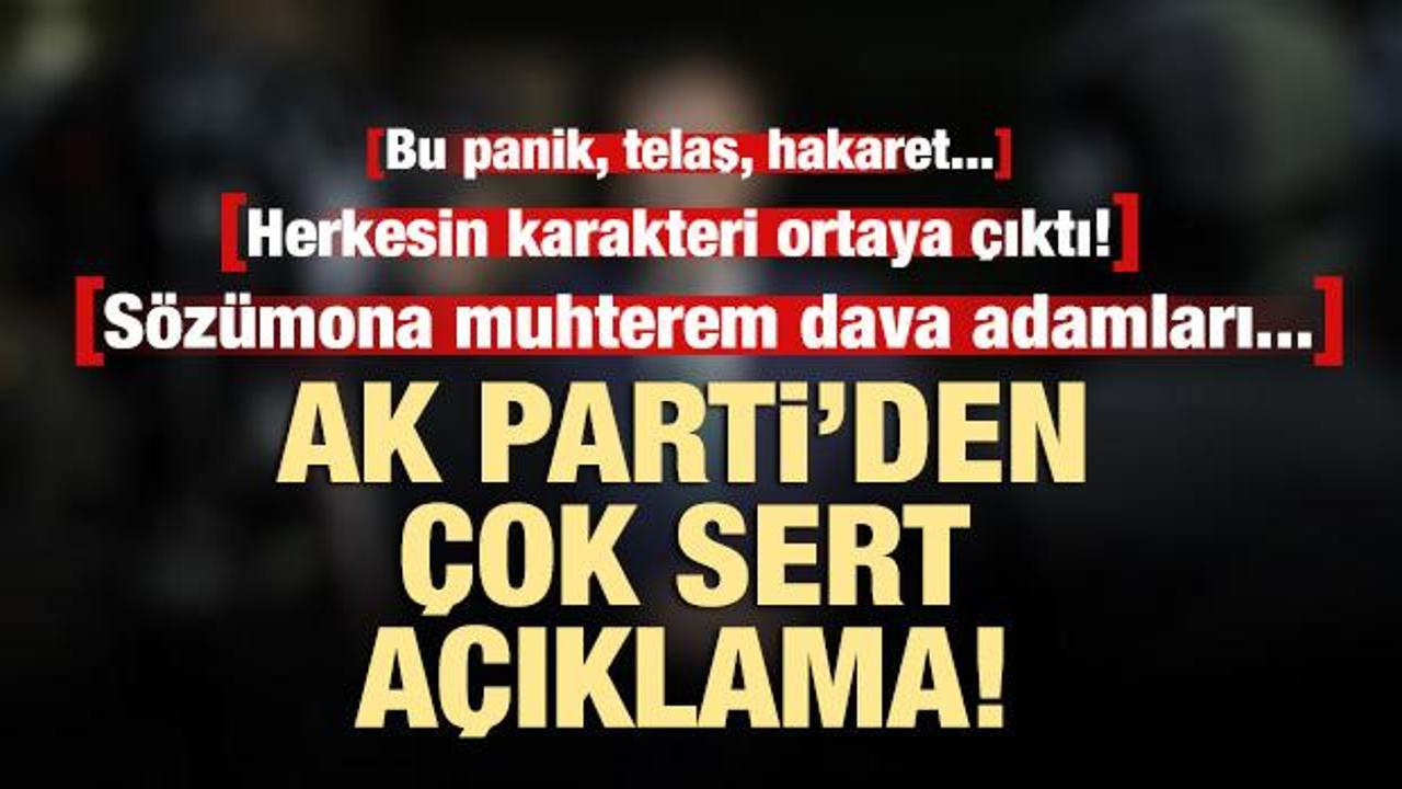 AK Parti'den seçimin iptali ile ilgili CHP ve Gül'e çok sert yanıt
