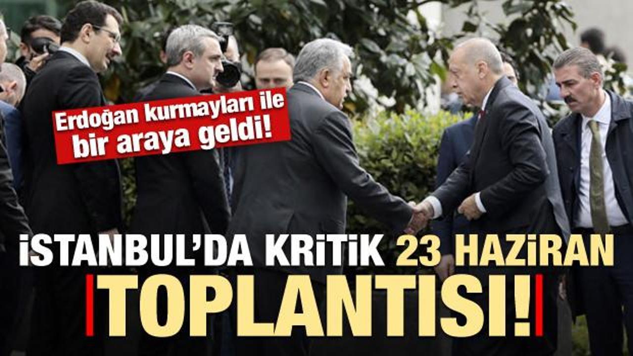 Erdoğan, AK Parti İstanbul İl Başkanlığı'nda! Kritik toplantı