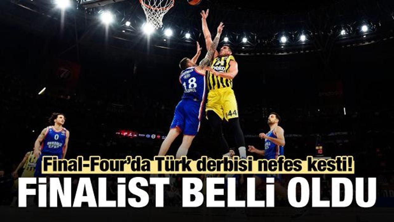 Anadolu Efes, Fenerbahçe'yi eledi ve finalde!