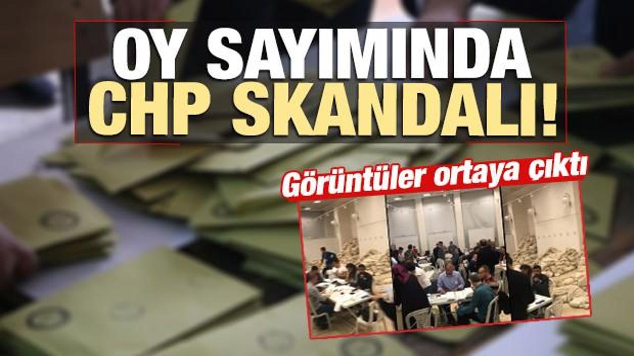 İstanbul'daki oy sayımında CHP skandalı! Görüntüler ortaya çıktı