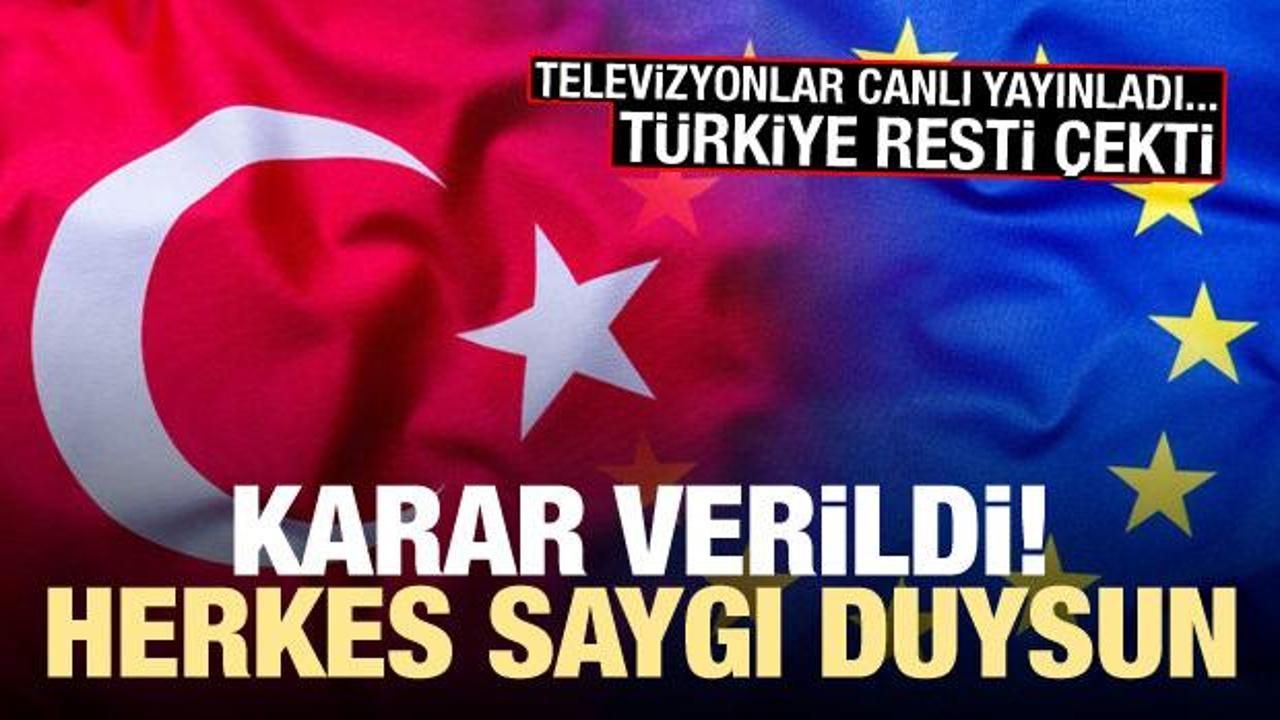 Türkiye'den AB'nin 'Türkiye İlerleme Raporu'ndaki ifadelere sert tepki
