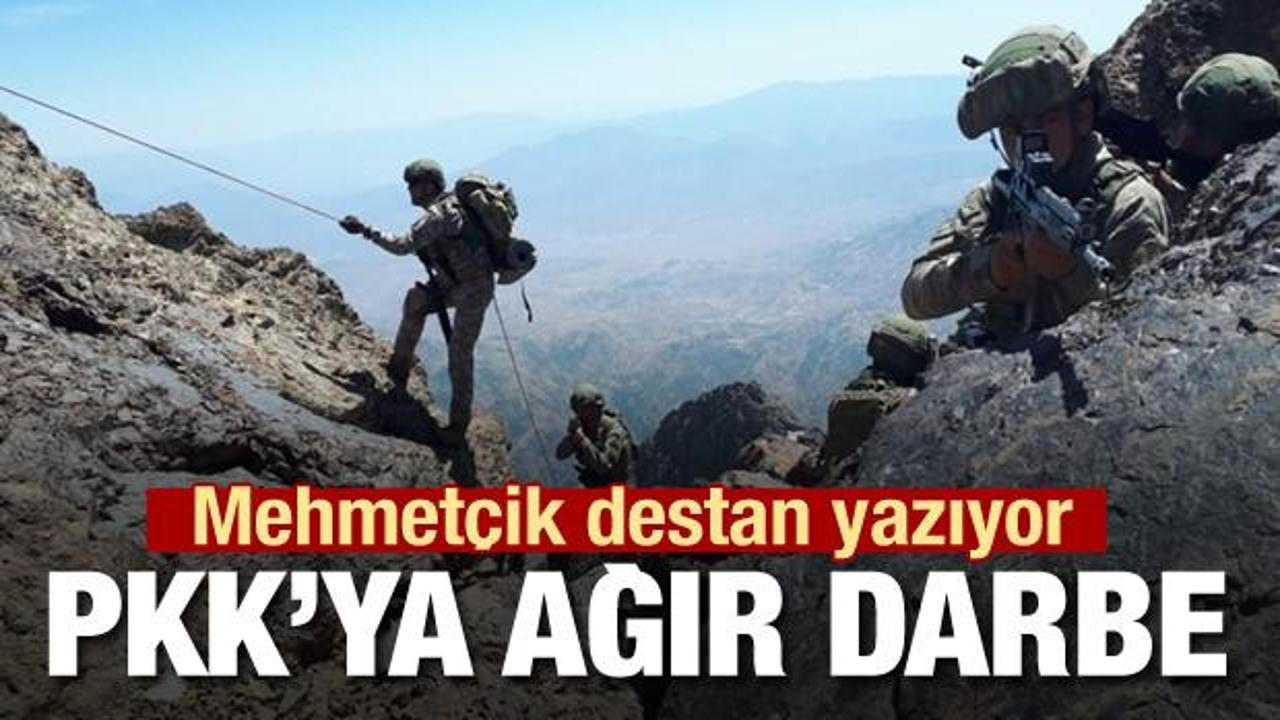 Pençe harekatında PKK'ya bir darbe daha