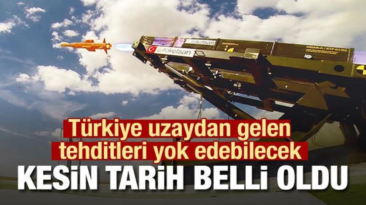 Türkiye, 2025 yılında kendisine yönelen hedefi uzayda yok edebilecek