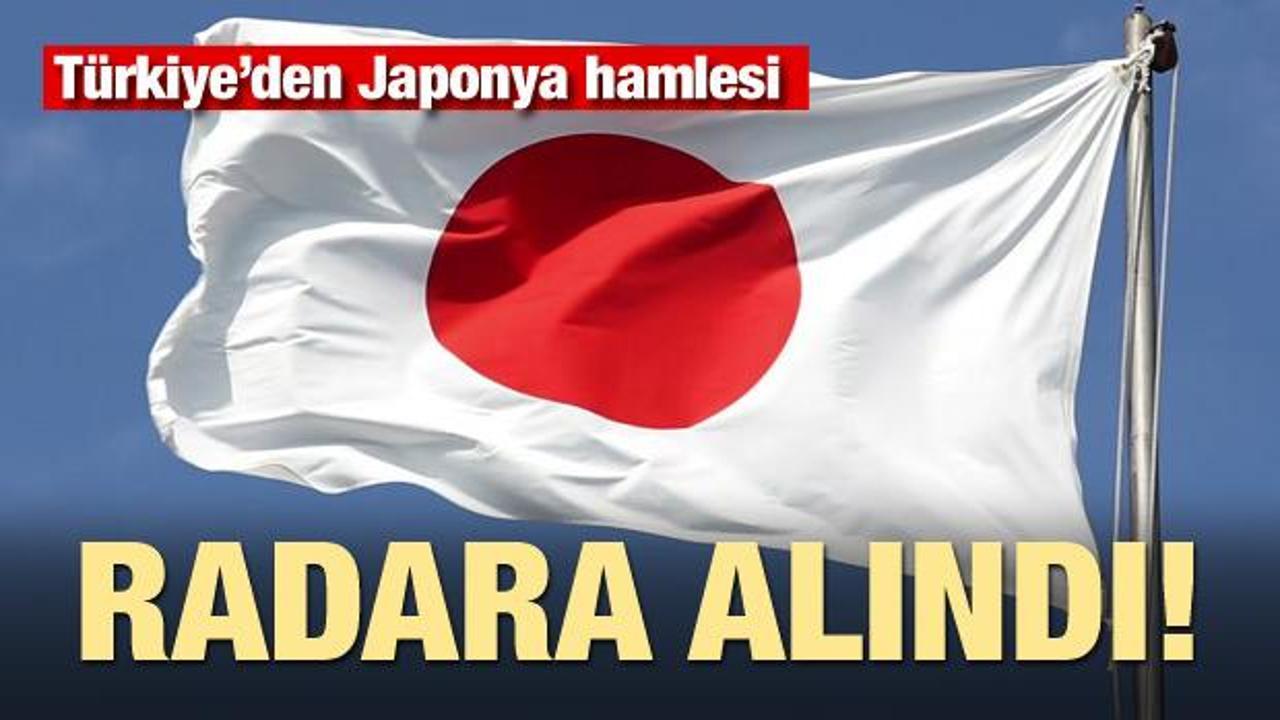 Türkiye'den Japonya hamlesi! Radara alındı