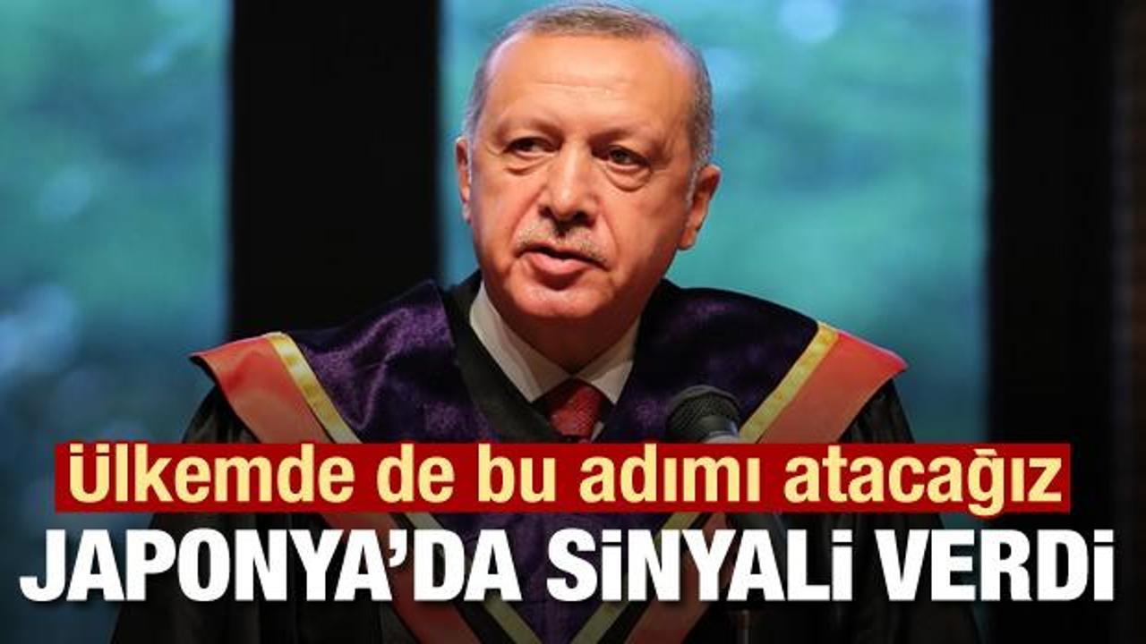 Cumhurbaşkanı Erdoğan: Ülkemde de bu adımı atacağız