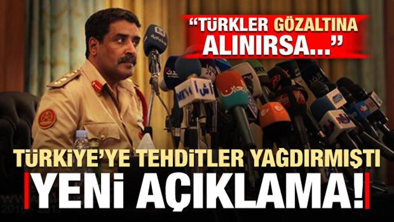 Ahmed el-Mismari'den yeni açıklama: Türkler gözaltına alınırsa...
