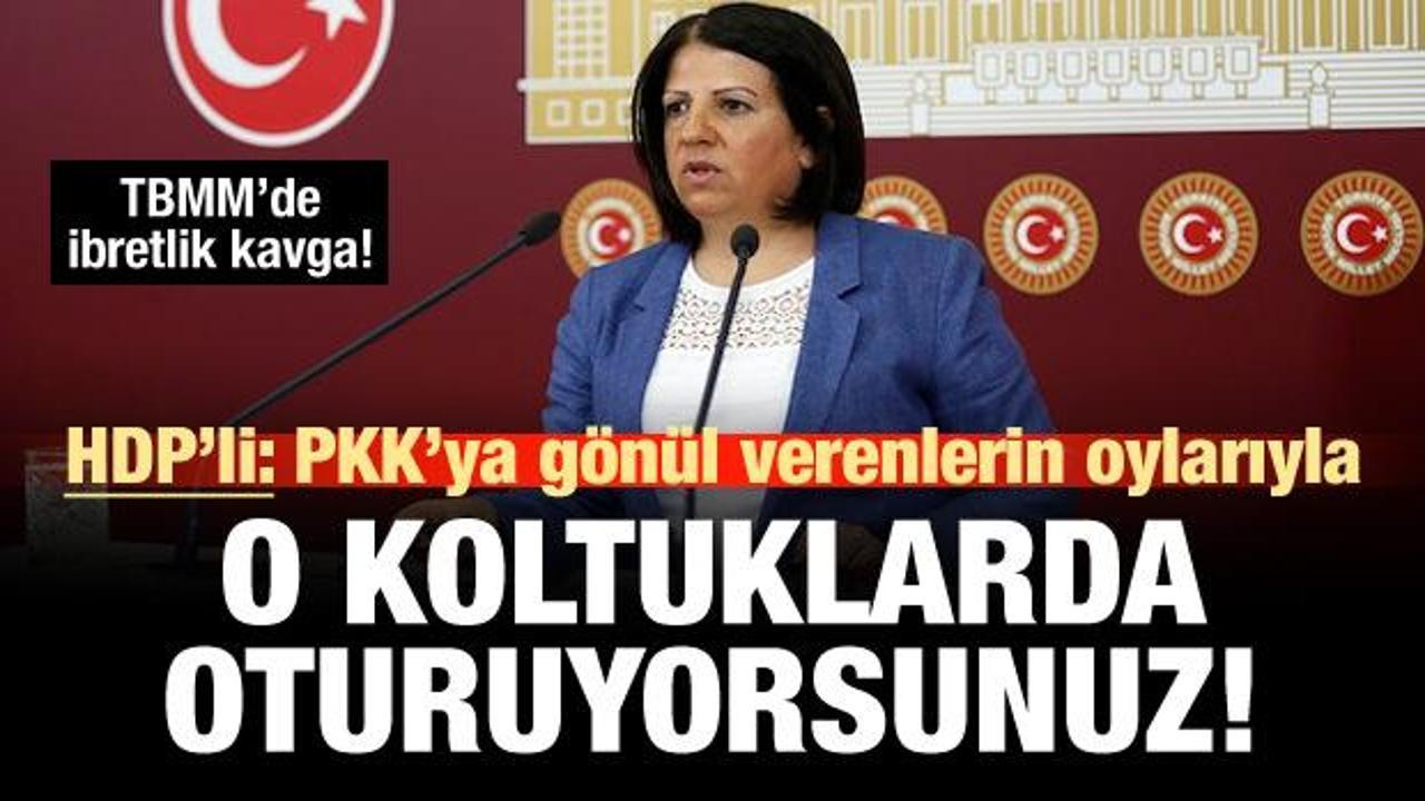 HDP'li vekil: PKK'ya gönül verenlerin oylarıyla o koltuklardasınız!