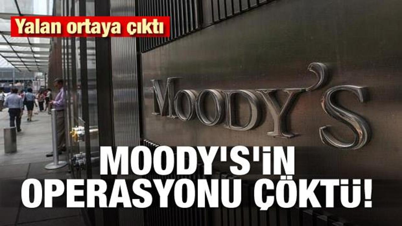 Moody's'in operasyonu çöktü! Yalan ortaya çıktı