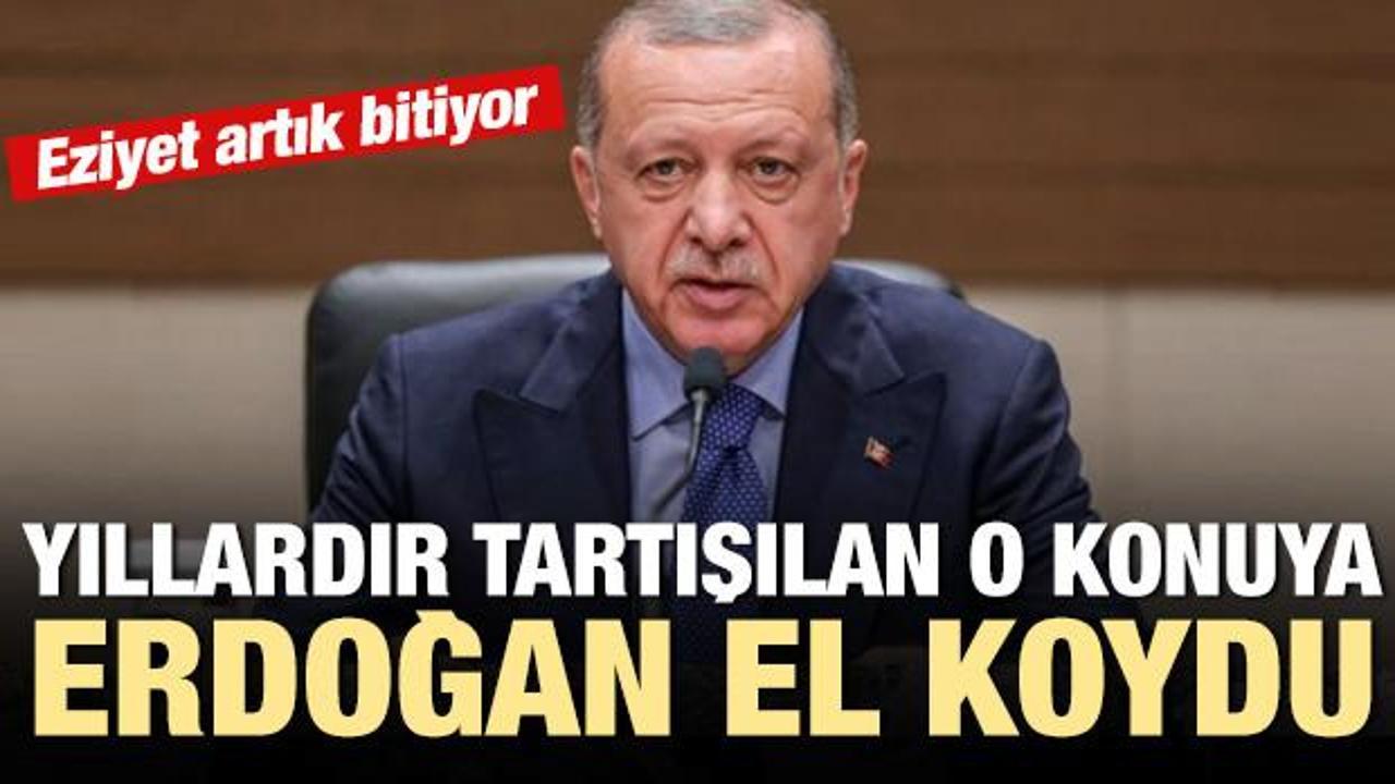 Adalardaki fayton tartışmalarına Cumhurbaşkanı Erdoğan noktayı koydu