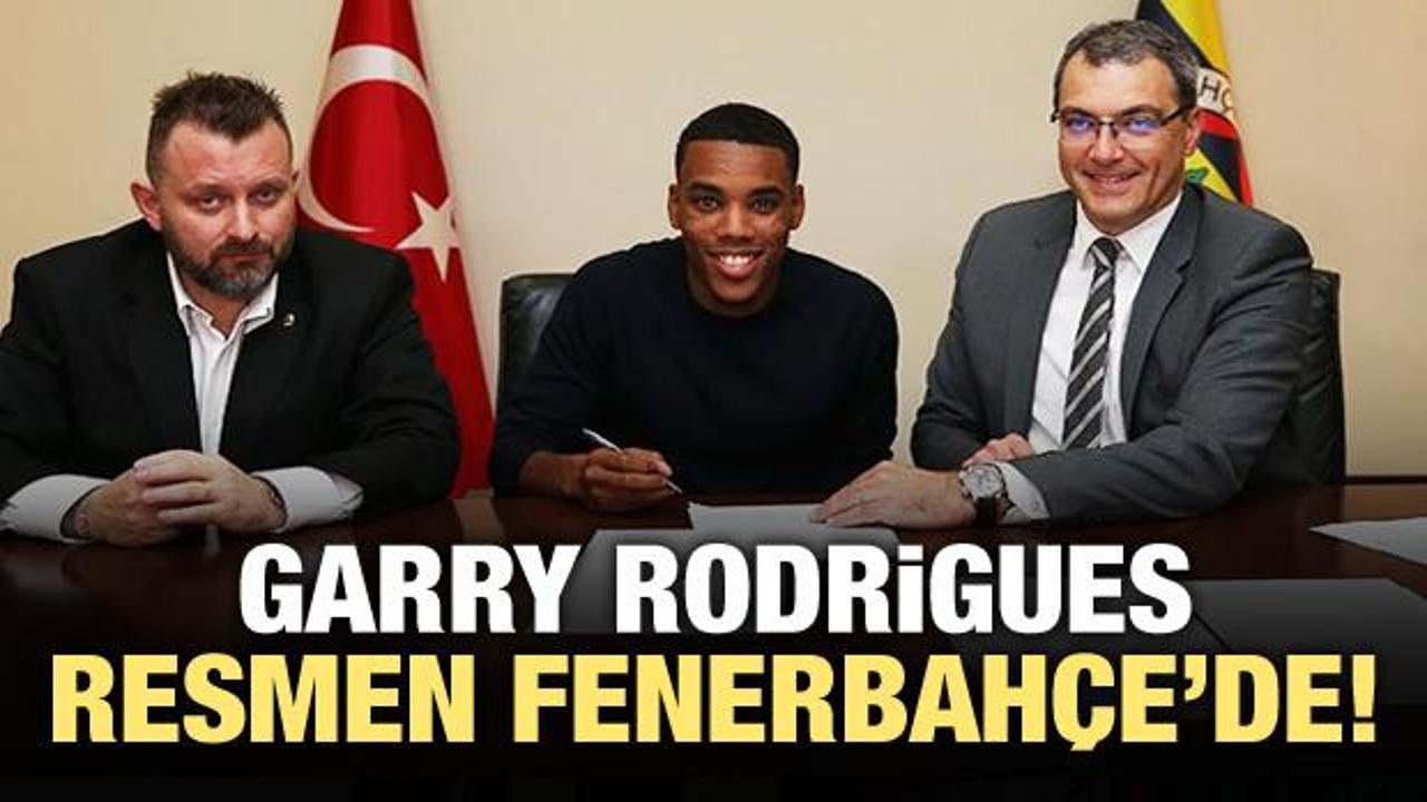 Garry Rodrigues resmen Fenerbah&ccedil;e'de!